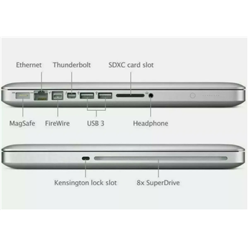 Apple MacBook Pro 15" A1286 Mid 2012 Core i7 